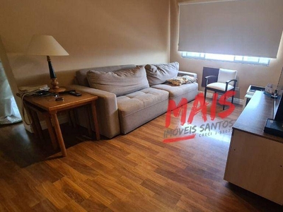 Apartamento em Embaré, Santos/SP de 77m² 2 quartos à venda por R$ 389.000,00