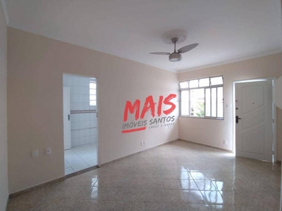 Apartamento em Encruzilhada, Santos/SP de 80m² 2 quartos para locação R$ 2.100,00/mes