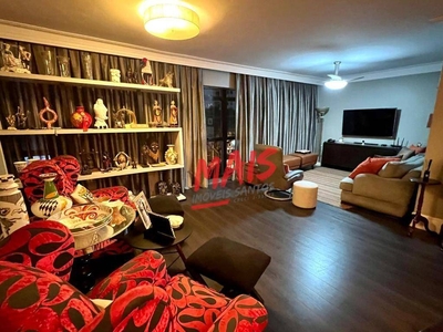 Apartamento em Gonzaga, Santos/SP de 153m² 4 quartos à venda por R$ 1.199.000,00