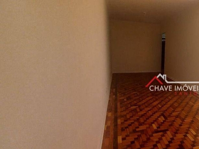 Apartamento em Gonzaga, Santos/SP de 93m² 3 quartos à venda por R$ 529.000,00