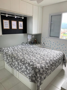 Apartamento em Indaiá, Caraguatatuba/SP de 67m² 2 quartos à venda por R$ 458.900,00