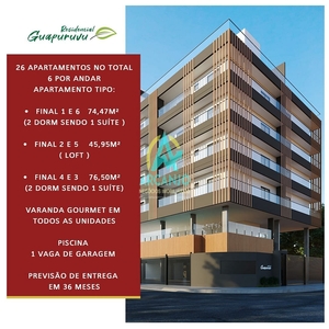 Apartamento em Itaguá, Ubatuba/SP de 10m² 1 quartos à venda por R$ 393.940,00