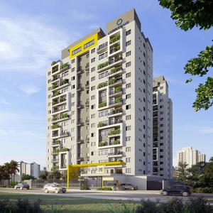 Apartamento em Jardim Palacius, Aparecida de Goiânia/GO de 57m² 2 quartos à venda por R$ 303.000,00