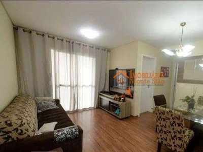 Apartamento em Jardim Terezópolis, Guarulhos/SP de 65m² 2 quartos à venda por R$ 370.000,00