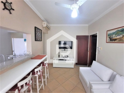 Apartamento em Jardim Três Marias, Guarujá/SP de 50m² 1 quartos à venda por R$ 279.000,00
