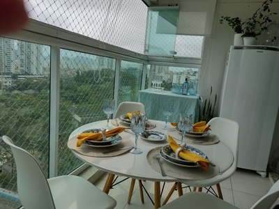 Apartamento em José Menino, Santos/SP de 48m² 1 quartos à venda por R$ 469.000,00