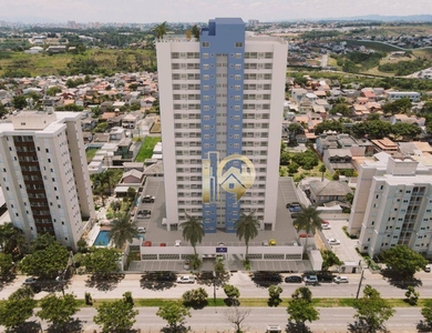 Apartamento em Loteamento Villa Branca, Jacareí/SP de 64m² 2 quartos à venda por R$ 350.000,00