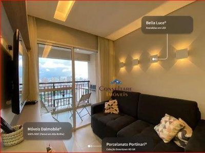 Apartamento em Marapé, Santos/SP de 63m² 2 quartos à venda por R$ 656.000,00