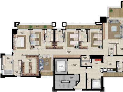 Apartamento em Meireles, Fortaleza/CE de 400m² 2 quartos à venda por R$ 6.699.000,00
