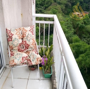 Apartamento em Morro de Nova Cintra, Santos/SP de 57m² 2 quartos à venda por R$ 275.900,00