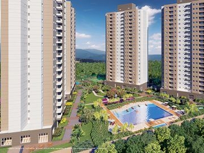 Apartamento em Pagador de Andrade, Jacareí/SP de 52m² 2 quartos à venda por R$ 246.950,00