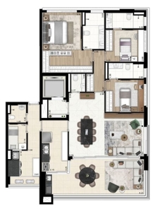 Apartamento em Paraíso, São Paulo/SP de 156m² 3 quartos à venda por R$ 3.329.000,00