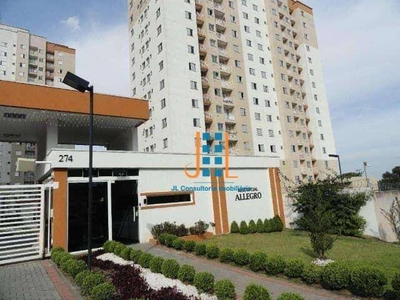 Apartamento em Pinheirinho, Curitiba/PR de 53m² 2 quartos à venda por R$ 250.000,00