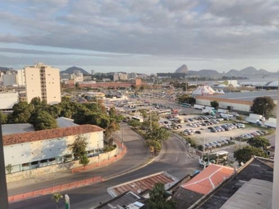 Apartamento em Ponta D'Areia, Niterói/RJ de 50m² 1 quartos à venda por R$ 259.000,00