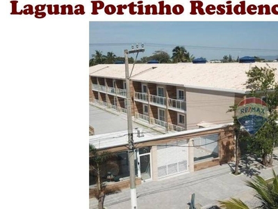 Apartamento em Portinho, Cabo Frio/RJ de 46m² 1 quartos à venda por R$ 379.860,00