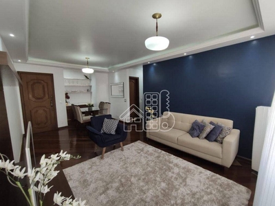 Apartamento em Santa Rosa, Niterói/RJ de 102m² 3 quartos à venda por R$ 629.000,00