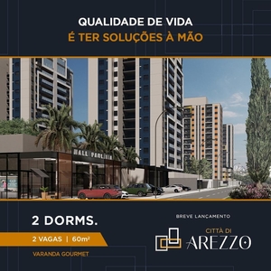 Apartamento em Santa Terezinha, Paulínia/SP de 60m² 2 quartos à venda por R$ 278.000,00