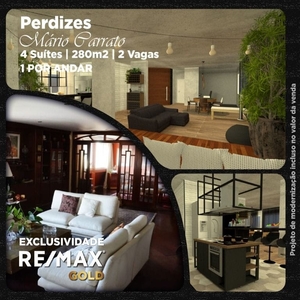 Apartamento em Sumaré, São Paulo/SP de 280m² 4 quartos à venda por R$ 1.899.000,00