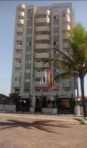 Apartamento em Vila Atlântica, Mongaguá/SP de 65m² 2 quartos à venda por R$ 279.000,00