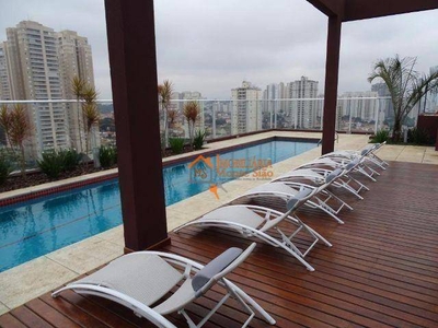 Apartamento em Vila Augusta, Guarulhos/SP de 40m² 1 quartos para locação R$ 1.760,00/mes