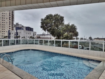 Apartamento em Vila Caiçara, Praia Grande/SP de 108m² 3 quartos à venda por R$ 654.000,00