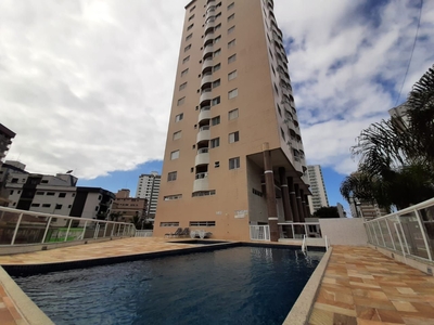 Apartamento em Vila Caiçara, Praia Grande/SP de 48m² 1 quartos à venda por R$ 284.000,00