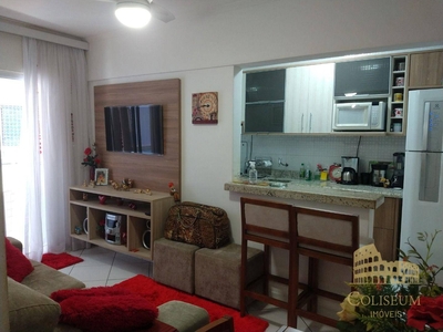 Apartamento em Vila Caiçara, Praia Grande/SP de 48m² 1 quartos à venda por R$ 267.000,00