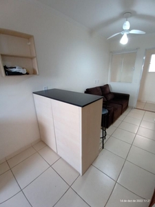 Apartamento em Vila Caiçara, Praia Grande/SP de 48m² 2 quartos para locação R$ 1.400,00/mes