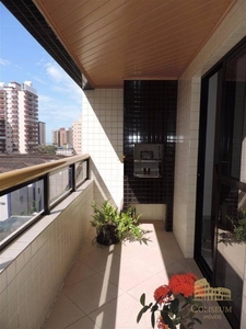 Apartamento em Vila Caiçara, Praia Grande/SP de 89m² 2 quartos à venda por R$ 389.000,00