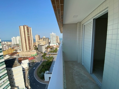 Apartamento em Vila Caiçara, Praia Grande/SP de 89m² 2 quartos à venda por R$ 554.000,00