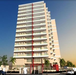 Apartamento em Vila Caiçara, Praia Grande/SP de 90m² 2 quartos à venda por R$ 409.000,00
