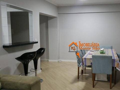 Apartamento em Vila Galvão, Guarulhos/SP de 79m² 2 quartos à venda por R$ 317.000,00