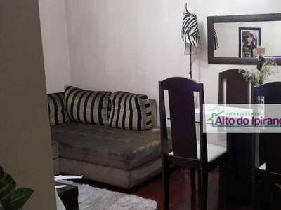 Apartamento em Vila Guarani(Zona Sul), São Paulo/SP de 55m² 2 quartos à venda por R$ 479.000,00