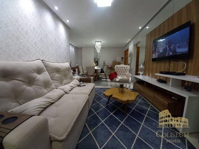 Apartamento em Vila Guilhermina, Praia Grande/SP de 102m² 3 quartos à venda por R$ 1.289.000,00