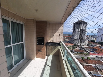 Apartamento em Vila Guilhermina, Praia Grande/SP de 107m² 3 quartos à venda por R$ 579.000,00