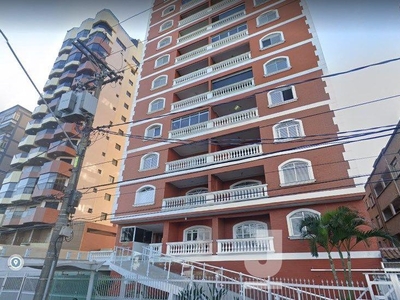 Apartamento em Vila Guilhermina, Praia Grande/SP de 110m² 3 quartos à venda por R$ 419.000,00