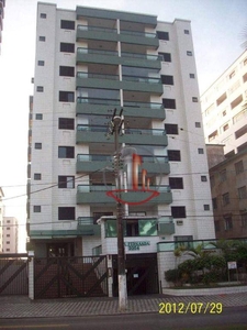 Apartamento em Vila Guilhermina, Praia Grande/SP de 114m² 3 quartos à venda por R$ 469.000,00