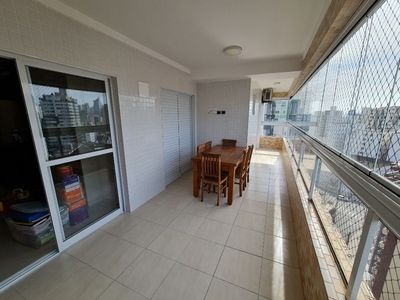 Apartamento em Vila Guilhermina, Praia Grande/SP de 117m² 3 quartos à venda por R$ 729.000,00