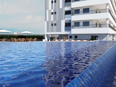 Apartamento em Vila Guilhermina, Praia Grande/SP de 121m² 3 quartos à venda por R$ 572.000,00