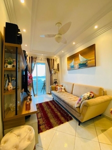 Apartamento em Vila Guilhermina, Praia Grande/SP de 130m² 3 quartos à venda por R$ 589.000,00