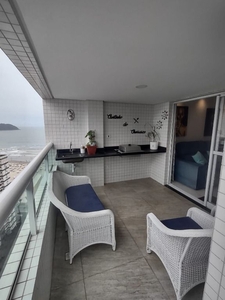 Apartamento em Vila Guilhermina, Praia Grande/SP de 138m² 3 quartos à venda por R$ 989.000,00