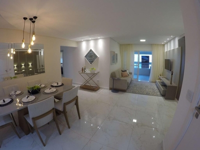Apartamento em Vila Guilhermina, Praia Grande/SP de 141m² 3 quartos à venda por R$ 999.000,00