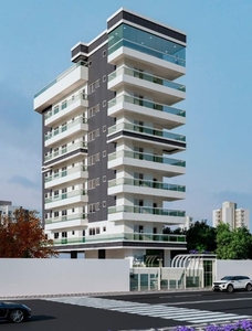 Apartamento em Vila Guilhermina, Praia Grande/SP de 40m² 1 quartos à venda por R$ 248.000,00