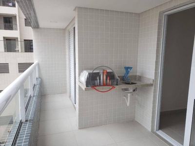 Apartamento em Vila Guilhermina, Praia Grande/SP de 48m² 1 quartos à venda por R$ 304.000,00