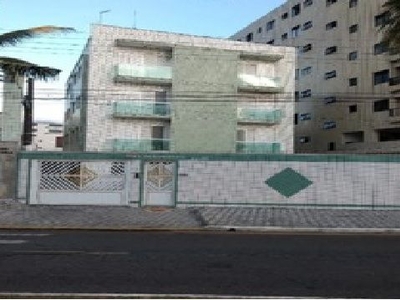 Apartamento em Vila Guilhermina, Praia Grande/SP de 52m² 1 quartos à venda por R$ 179.000,00