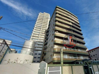 Apartamento em Vila Guilhermina, Praia Grande/SP de 52m² 1 quartos à venda por R$ 264.000,00