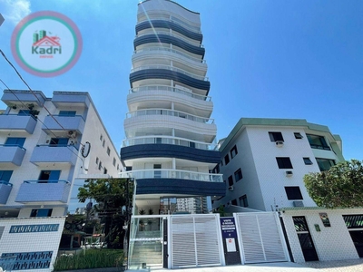 Apartamento em Vila Guilhermina, Praia Grande/SP de 53m² 1 quartos à venda por R$ 284.000,00