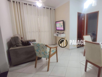 Apartamento em Vila Guilhermina, Praia Grande/SP de 57m² 1 quartos à venda por R$ 254.000,00