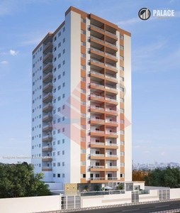Apartamento em Vila Guilhermina, Praia Grande/SP de 57m² 2 quartos à venda por R$ 440.000,00