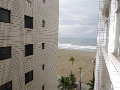 Apartamento em Vila Guilhermina, Praia Grande/SP de 58m² 1 quartos à venda por R$ 264.000,00